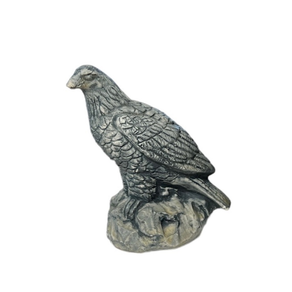 RARE Mt. St. Helen’s Volcanic Ash Sculpture Vintage 1980’s Eagle Handmade in USA